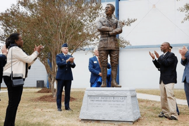 First African-American Fighter Pilot Honored with a Statue at Museum of Aviation